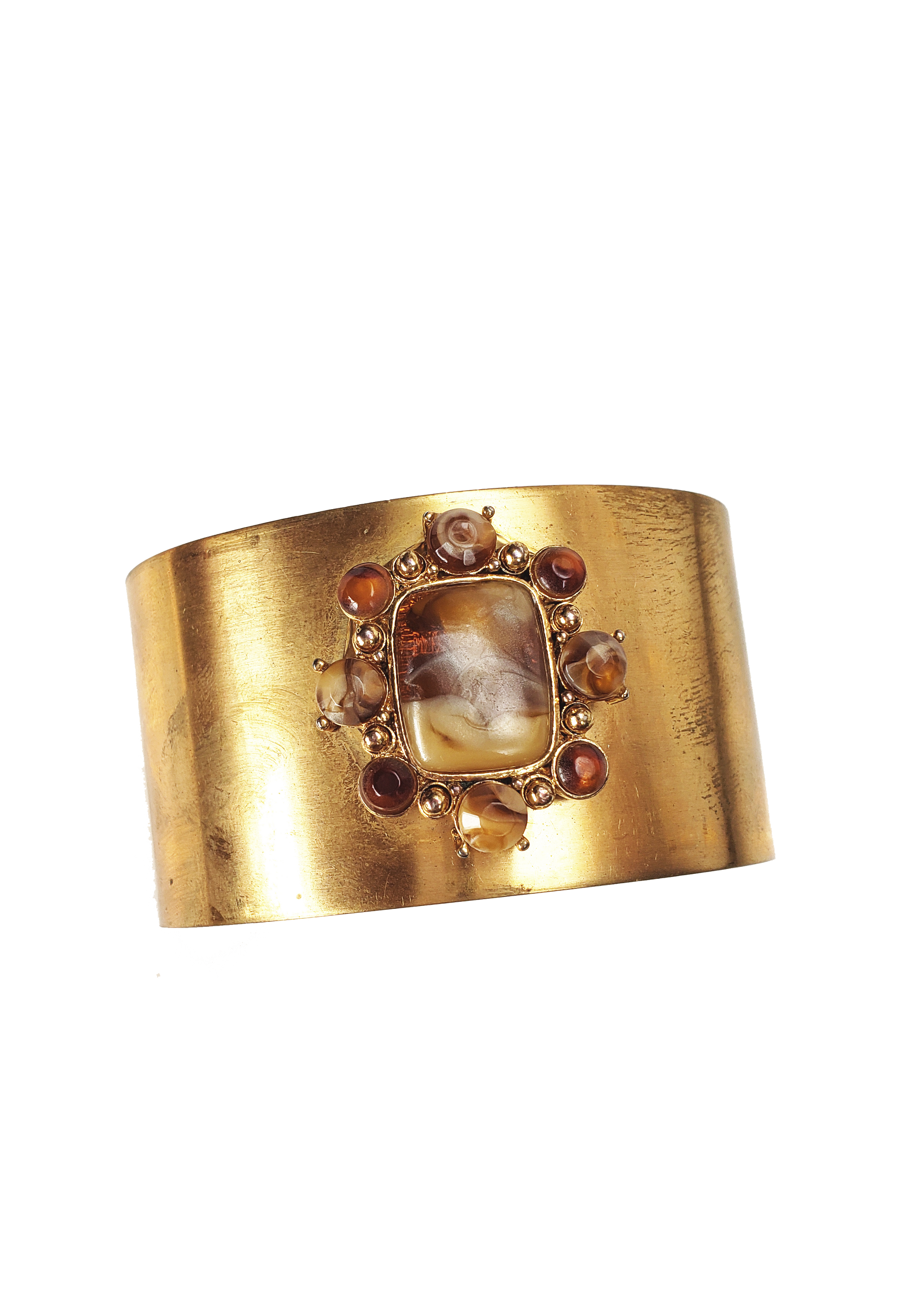 Chalcedony Cuff Bracelet (Only 1)