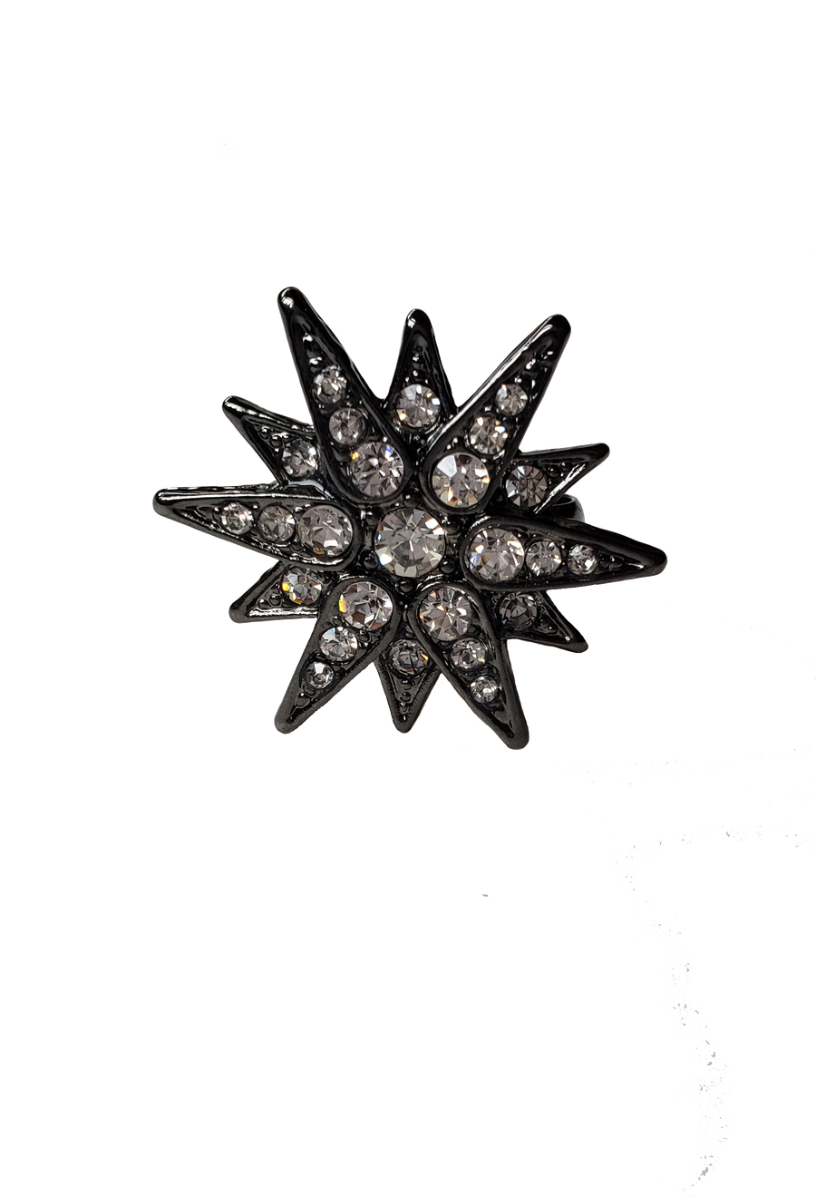Starburst Rhinestone Ring