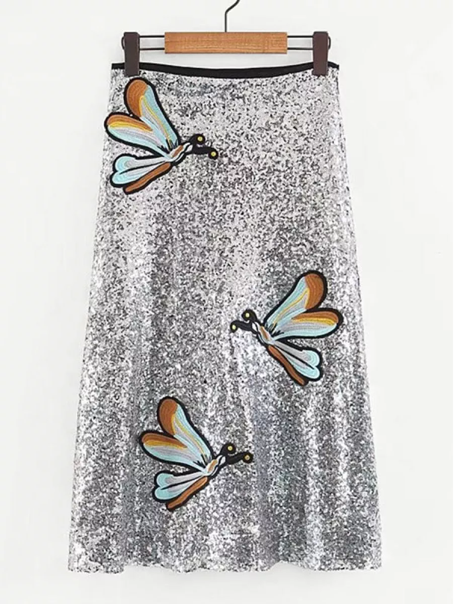 Fly Little Dragon Fly Skirt