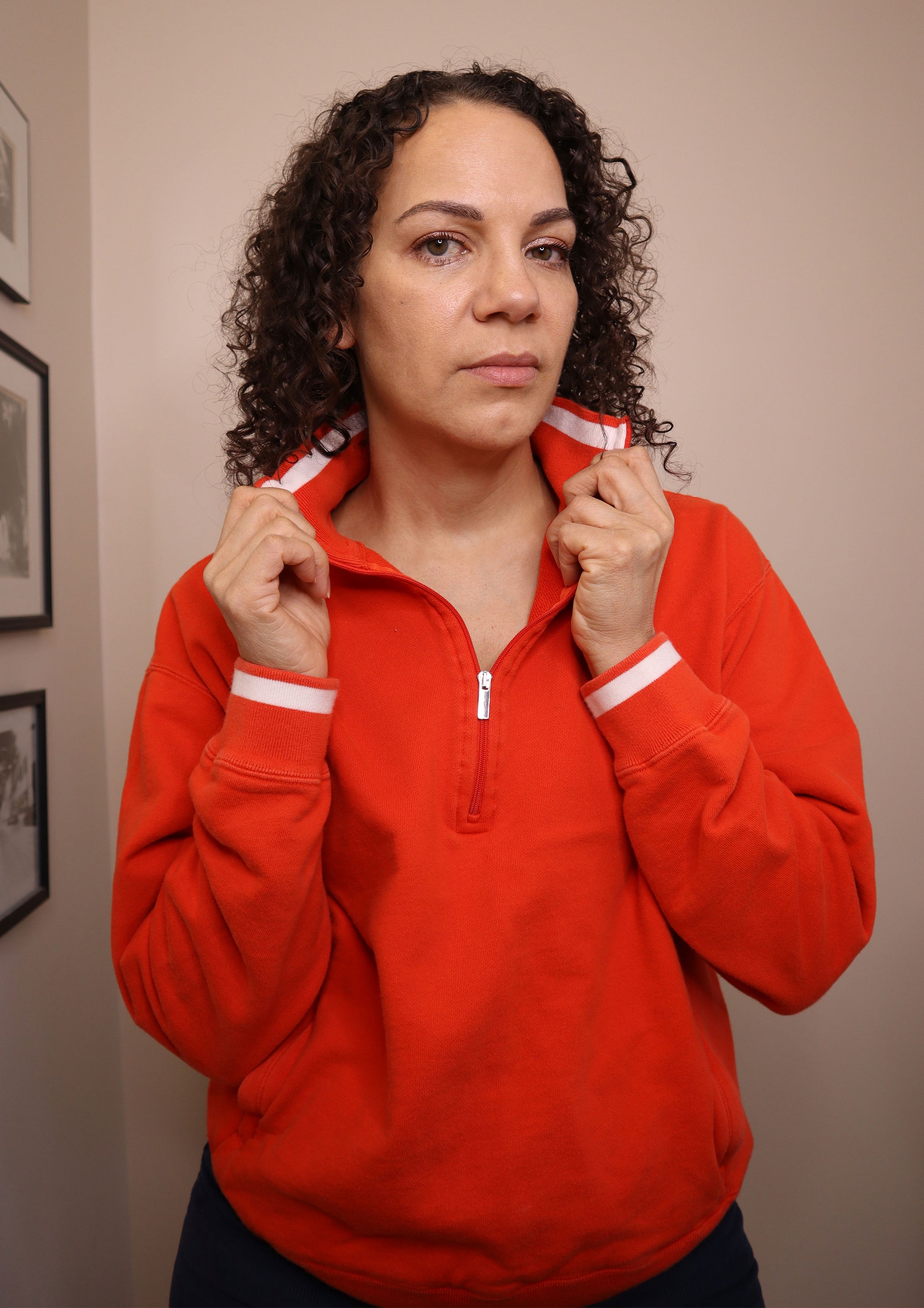 Women's Retro Ralph Lauren Golf 1/4 Zip