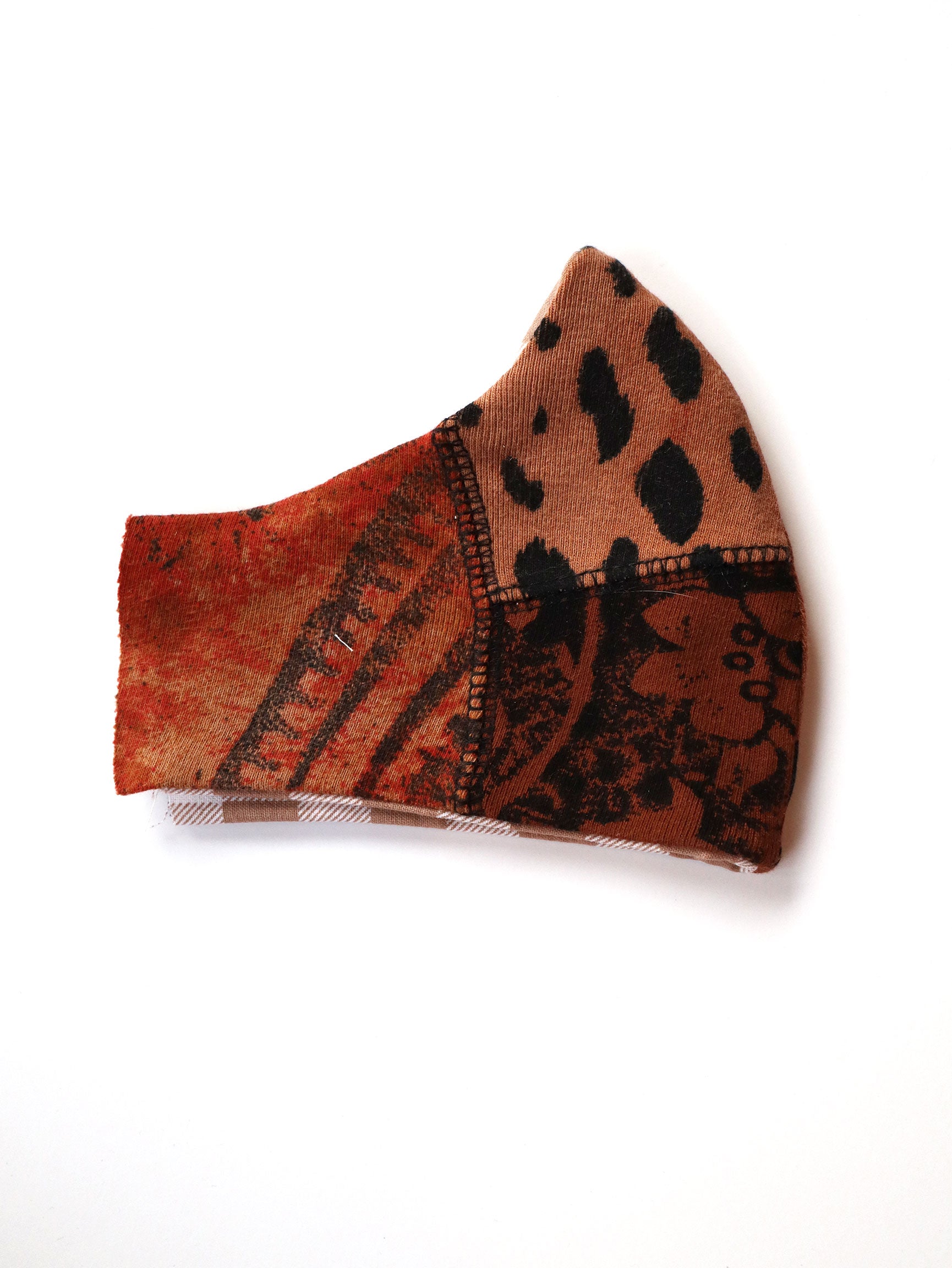 Reversible Leopard Print/Polka Dot Mask (varying prints)