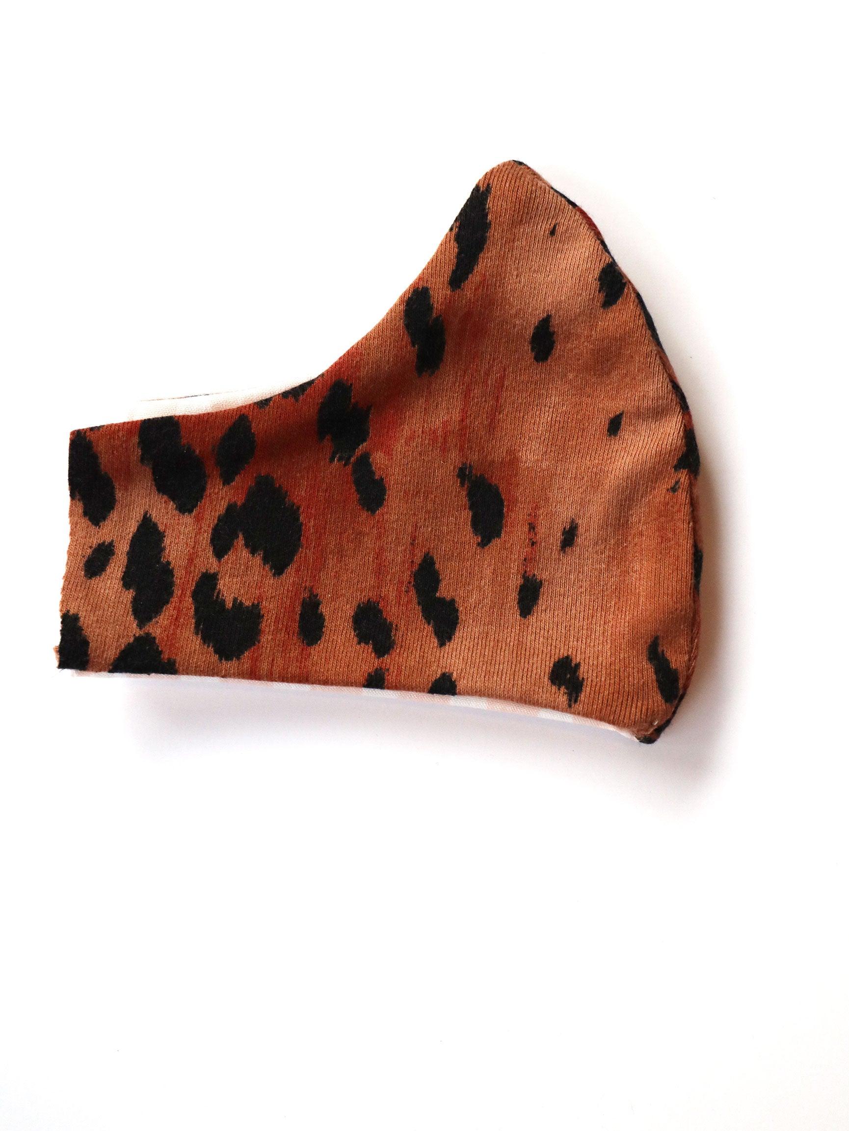 Reversible Leopard Print/Polka Dot Mask (varying prints)