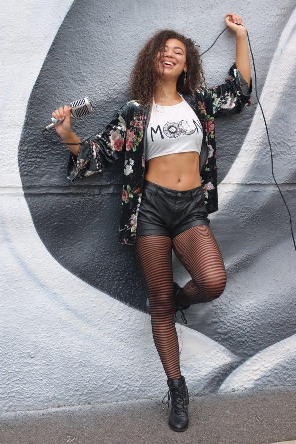 Velvet Kitty Kimono
