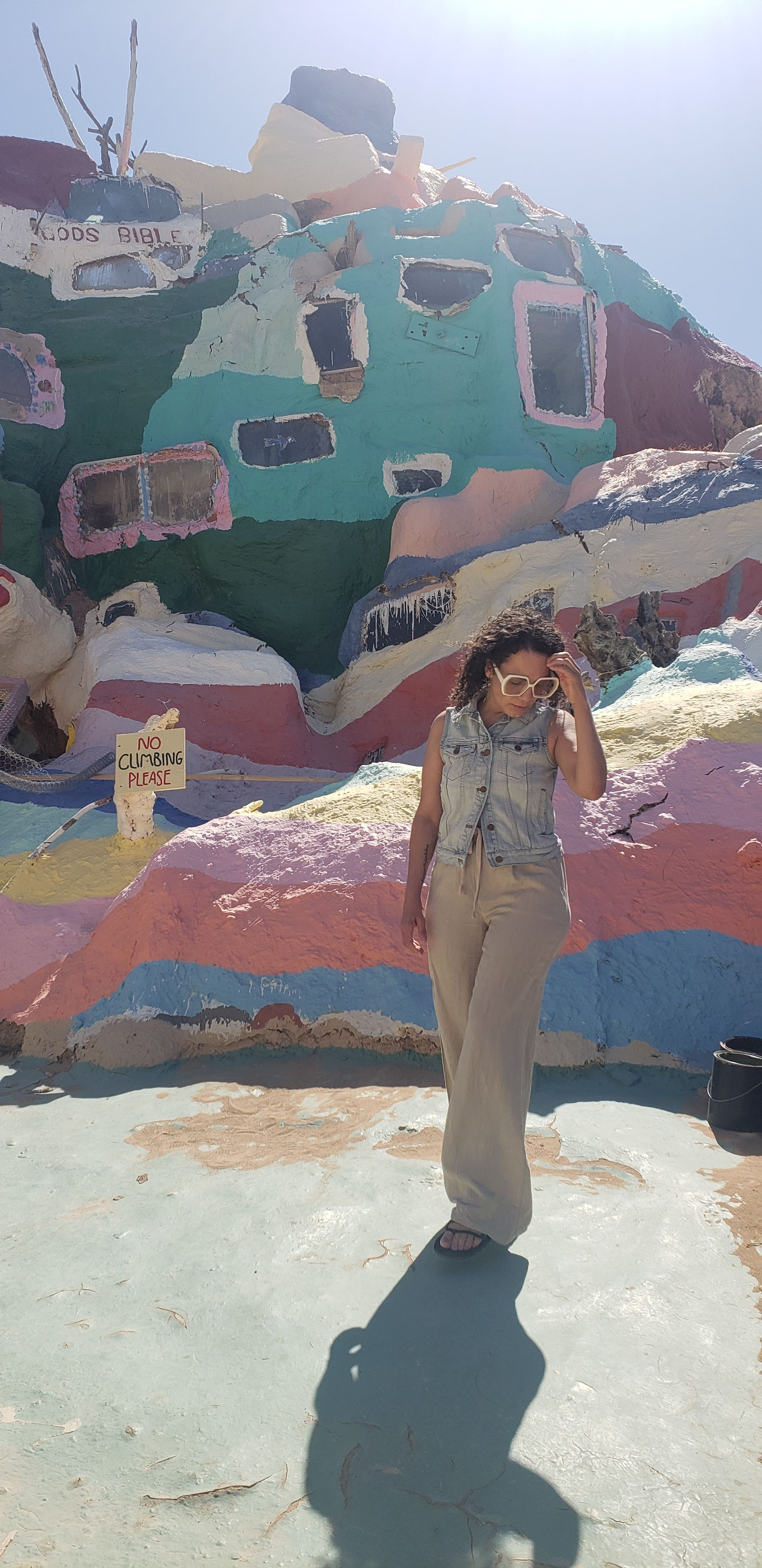 Madewell Bleached Denim Vest