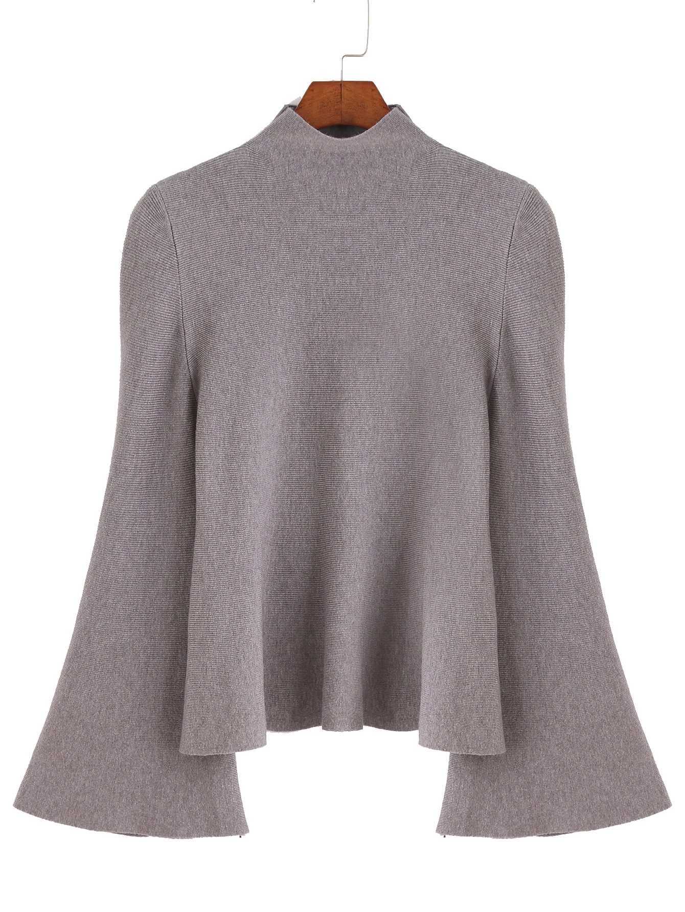 Where It's At Swing Sweater - Grey