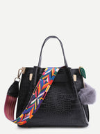 The Terayama Faux Snakeskin Bag