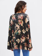 Velvet Kitty Kimono