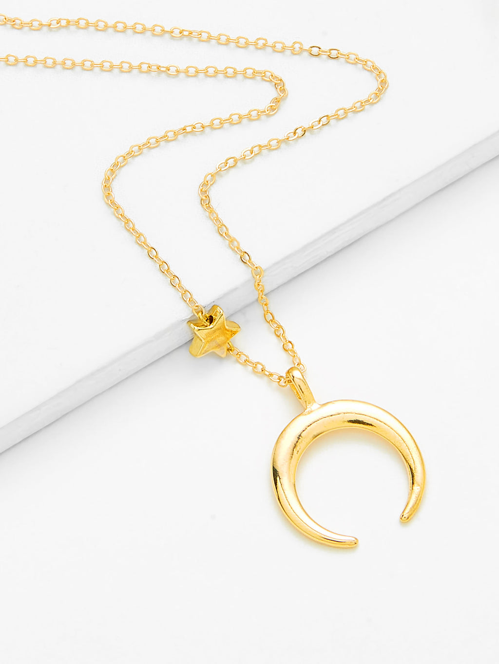 Star & Moon Romance Necklace