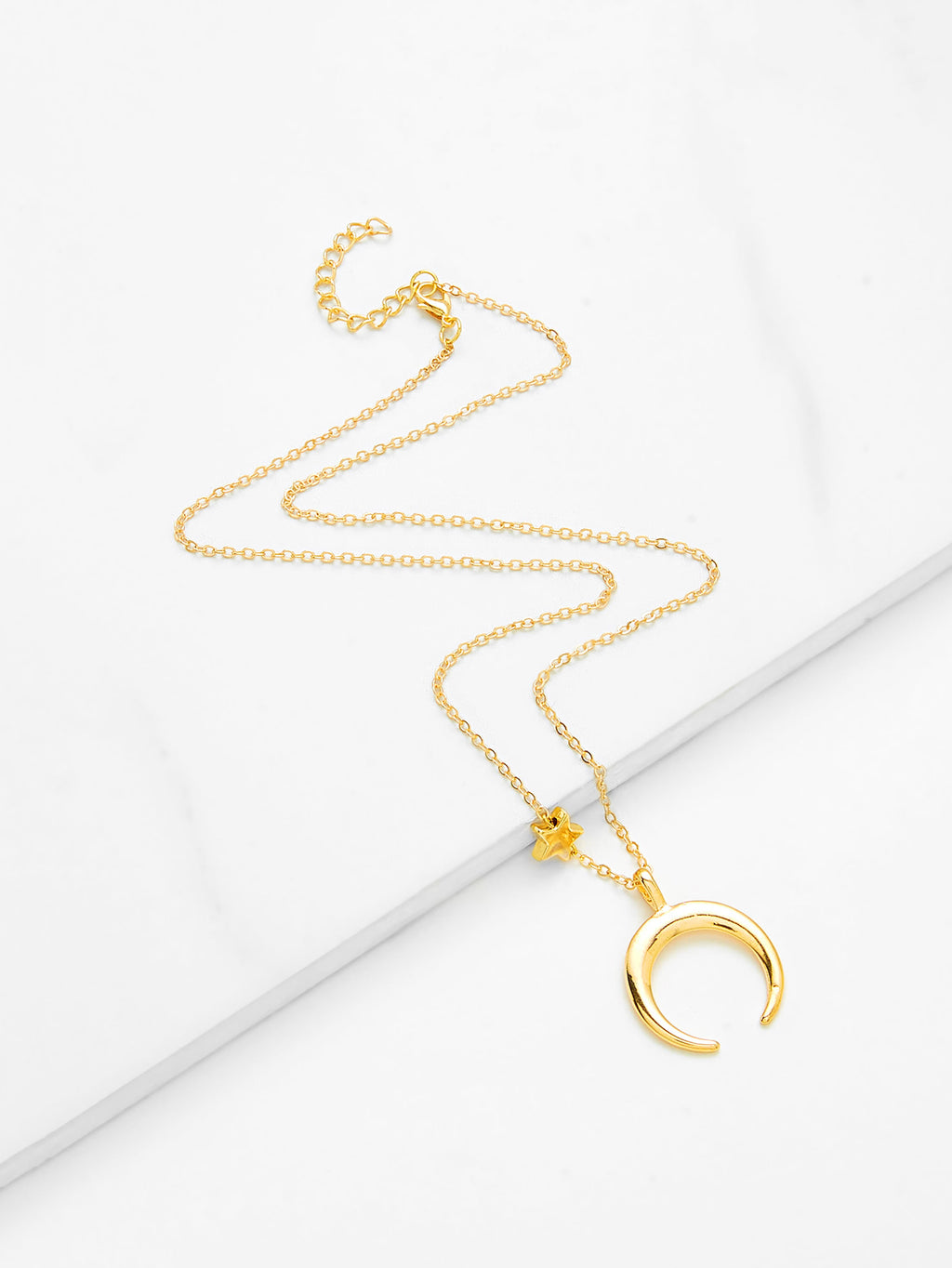 Star & Moon Romance Necklace