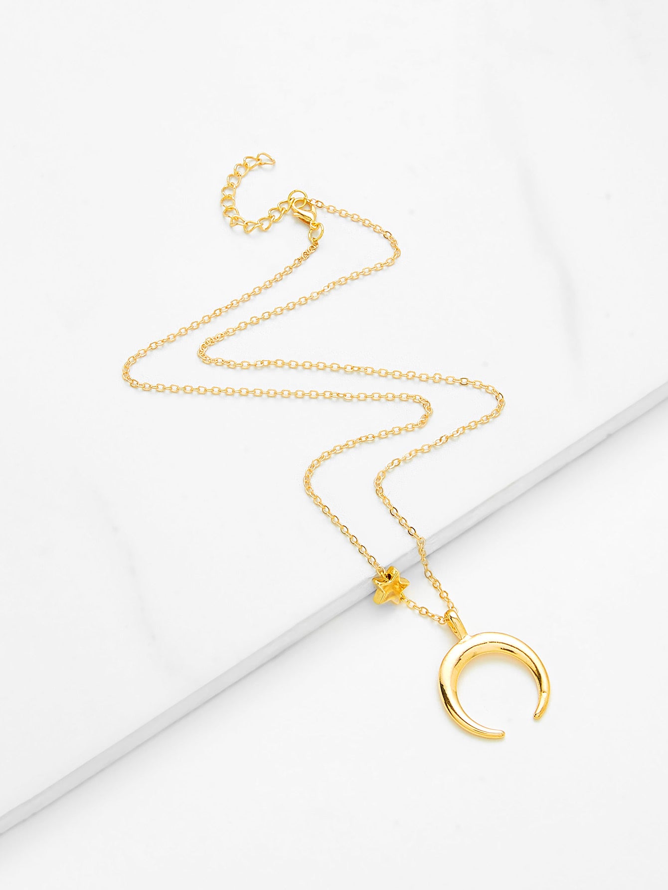 Star & Moon Romance Necklace