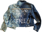 Prince Song Free Altered Denim Jacket
