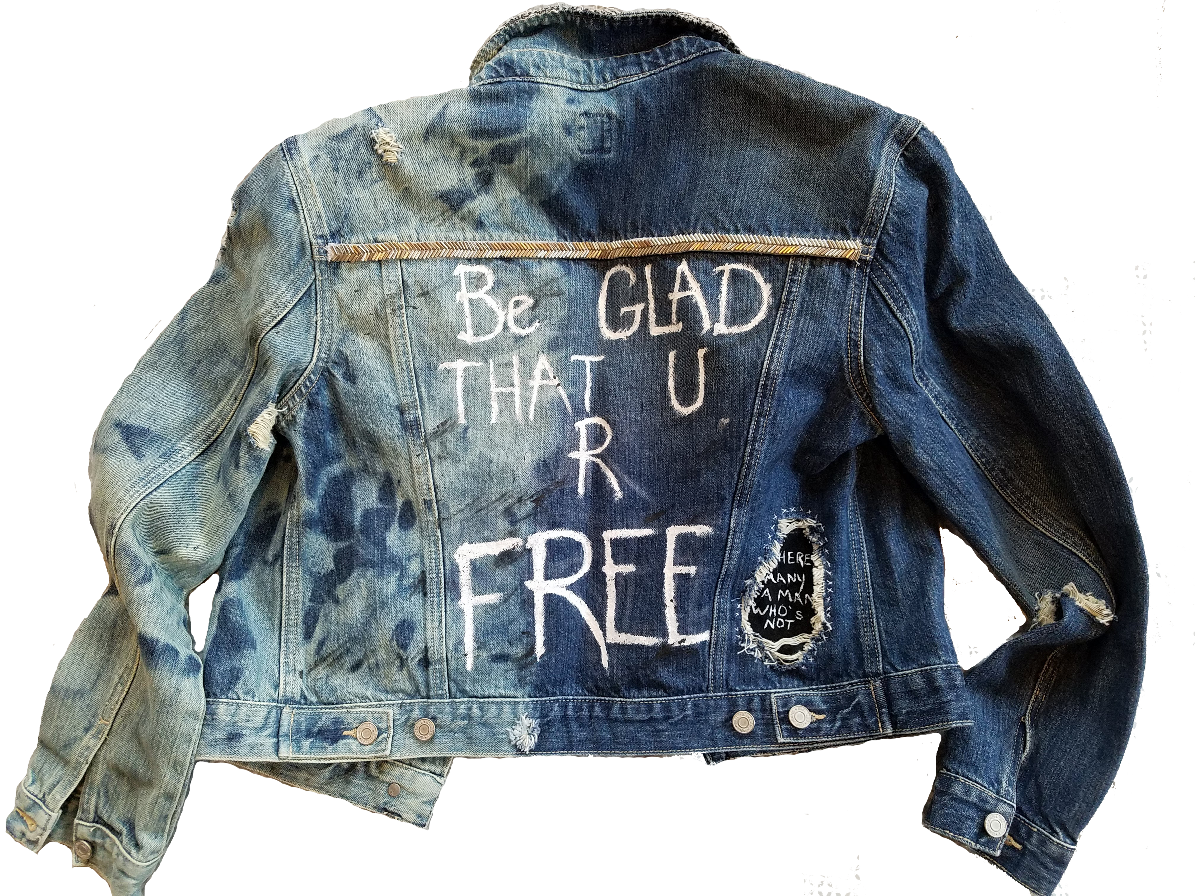 Prince Song Free Altered Denim Jacket
