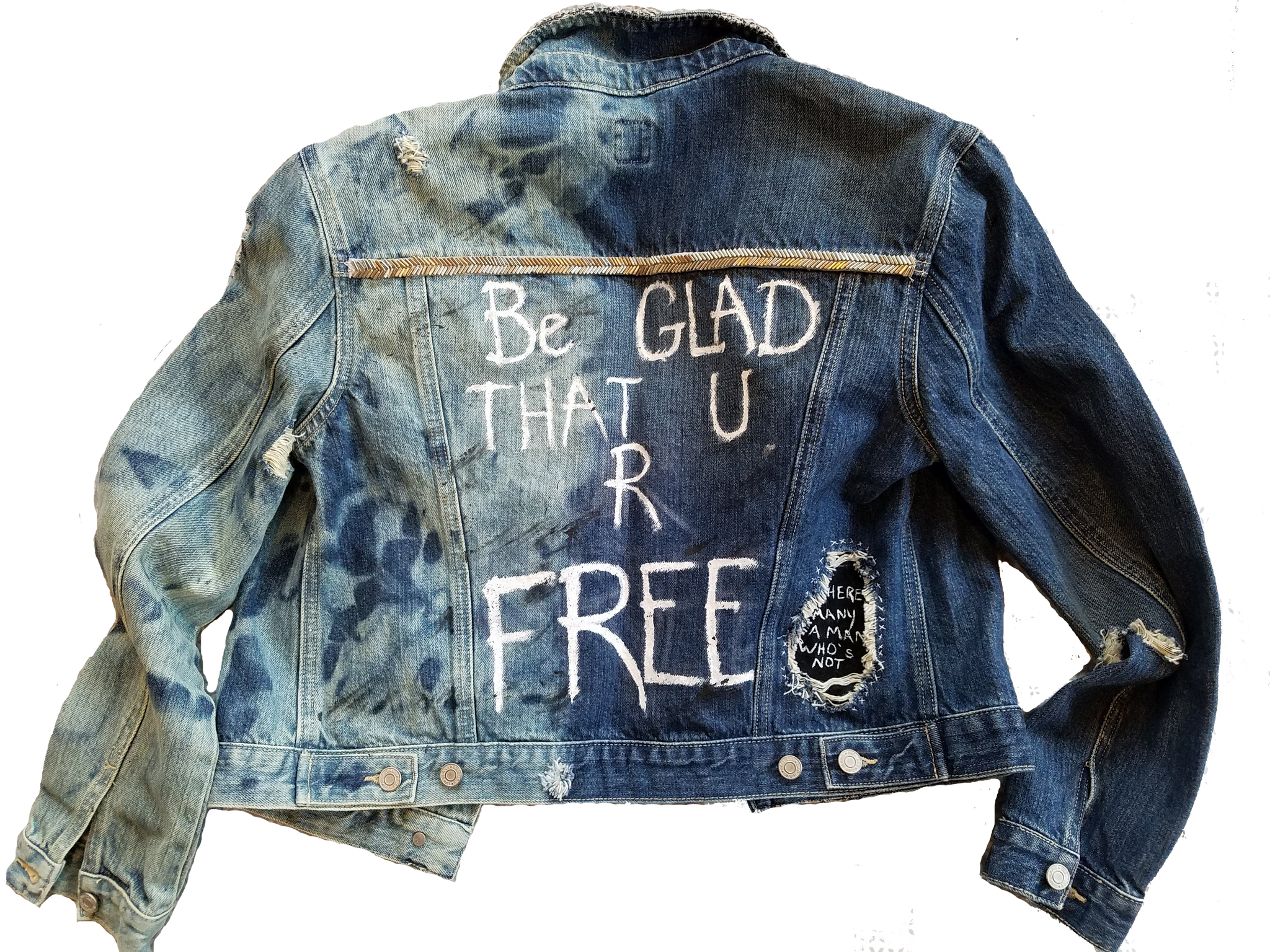 Prince Song Free Altered Denim Jacket