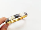 Touch the Sky Bracelets - Medium Blue/Grey or Cream/Gold (3 options)
