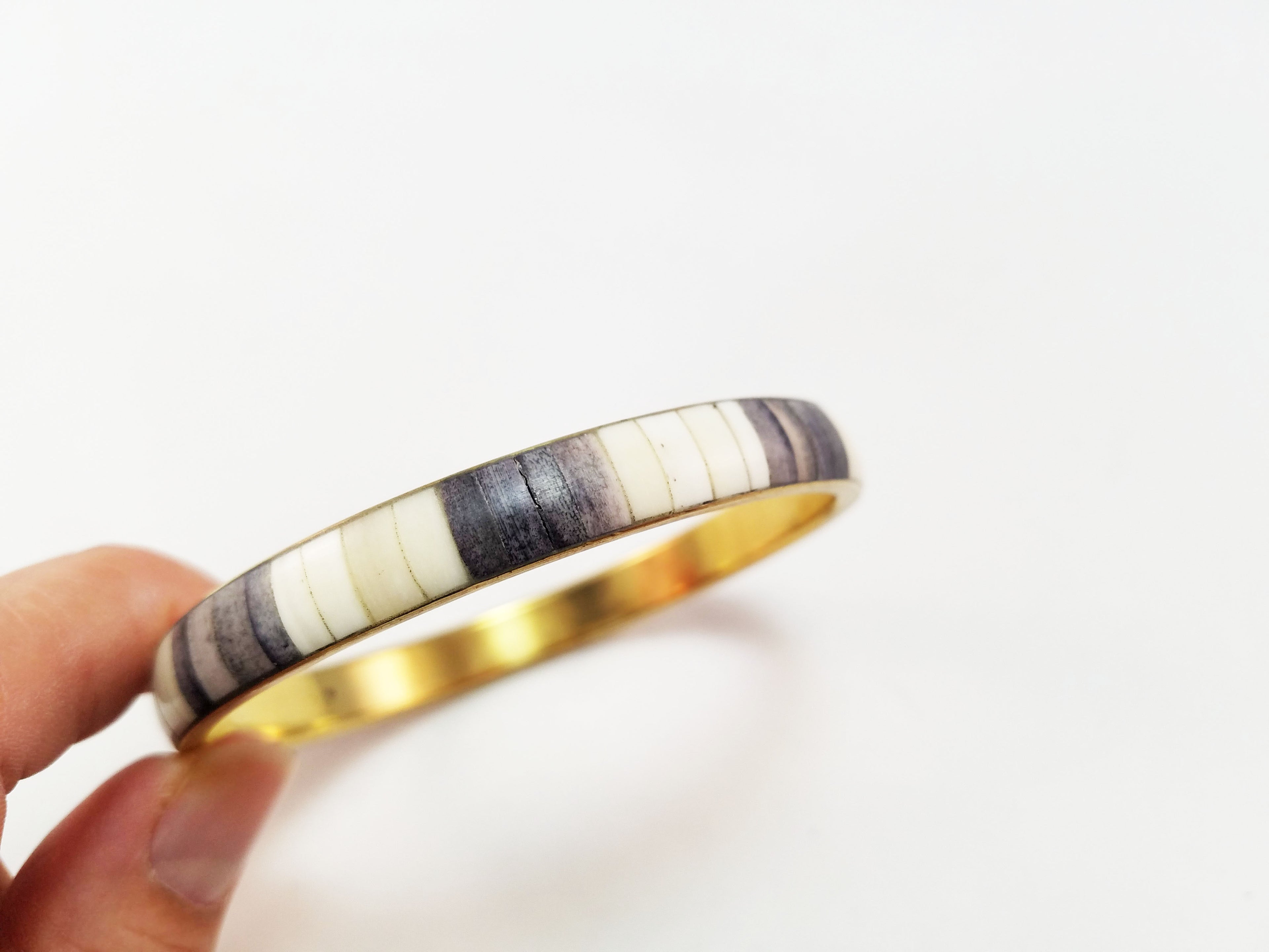 Touch the Sky Bracelets - Medium Blue/Grey or Cream/Gold (3 options)