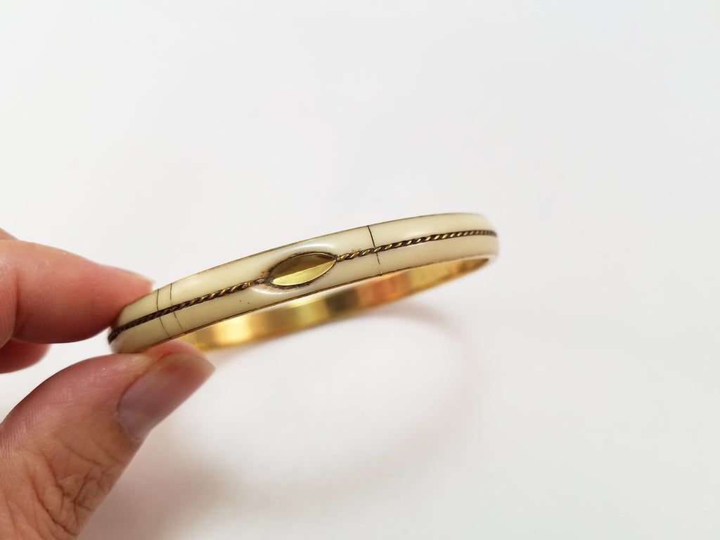 Touch the Sky Bracelets - Medium Blue/Grey or Cream/Gold (3 options)