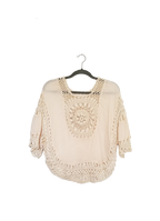 Piece of My Heart Macrame Sweater (Only 1)