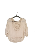 Piece of My Heart Macrame Sweater (Only 1)