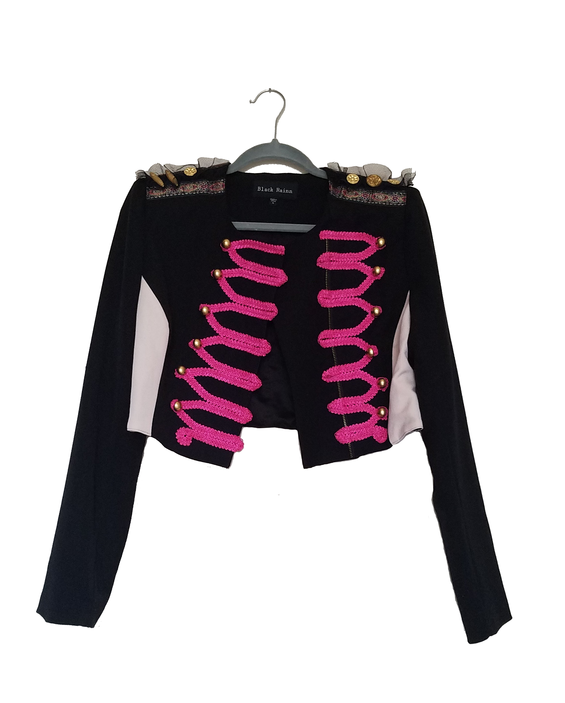 #thejacketproject - Vintage 80's Style Military Rocker Jacket (Only 1)