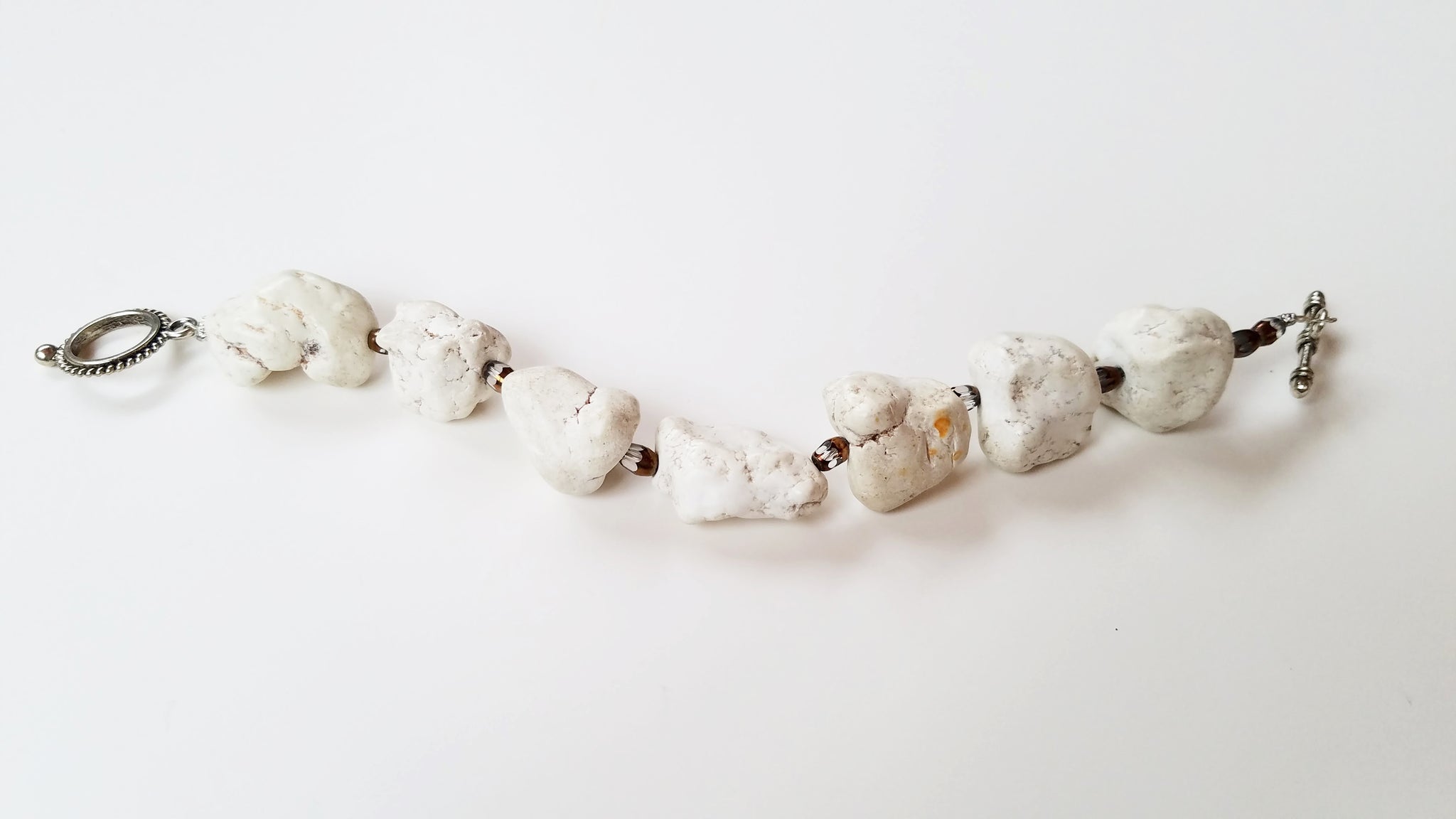 Moon Craters Large Stone Bracelet - Only 1!