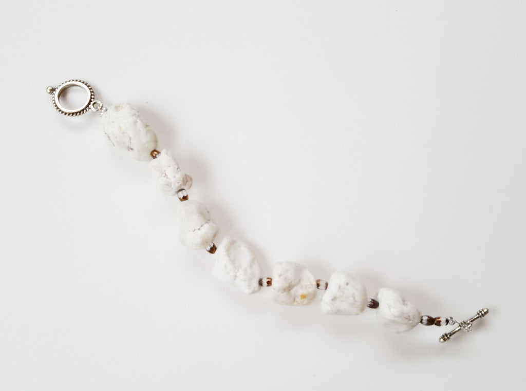 Moon Craters Large Stone Bracelet - Only 1!