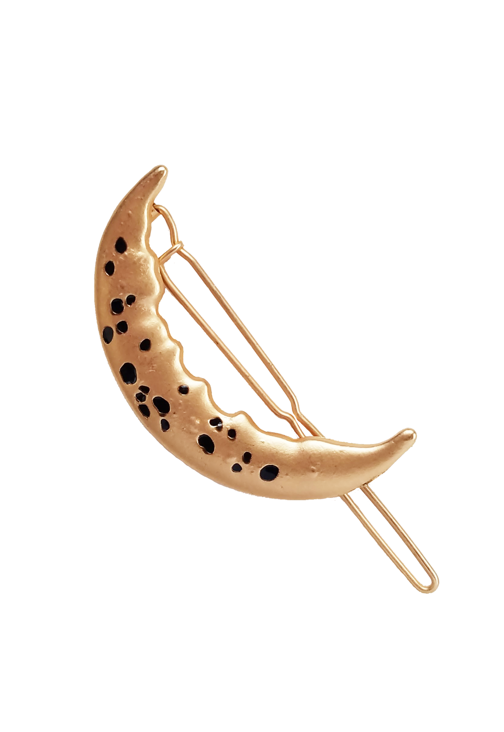 Crescent Moon Hair Clip