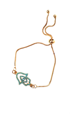 Calming Charm Hamsa Bracelet