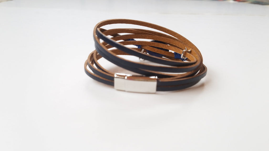 You Spin Me Magnetic Wrap Bracelet