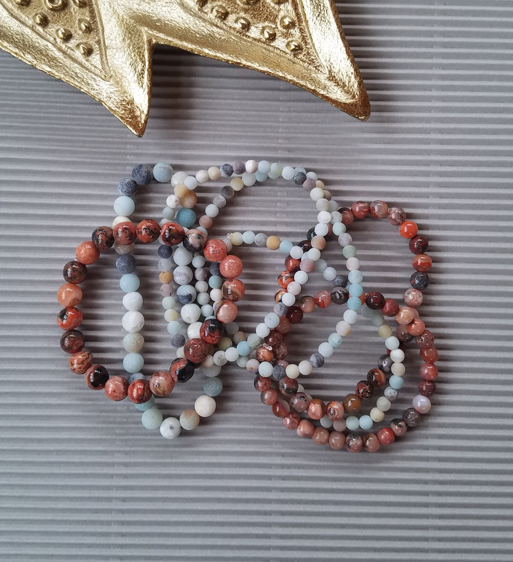 She's Not There Beaded Bracelets