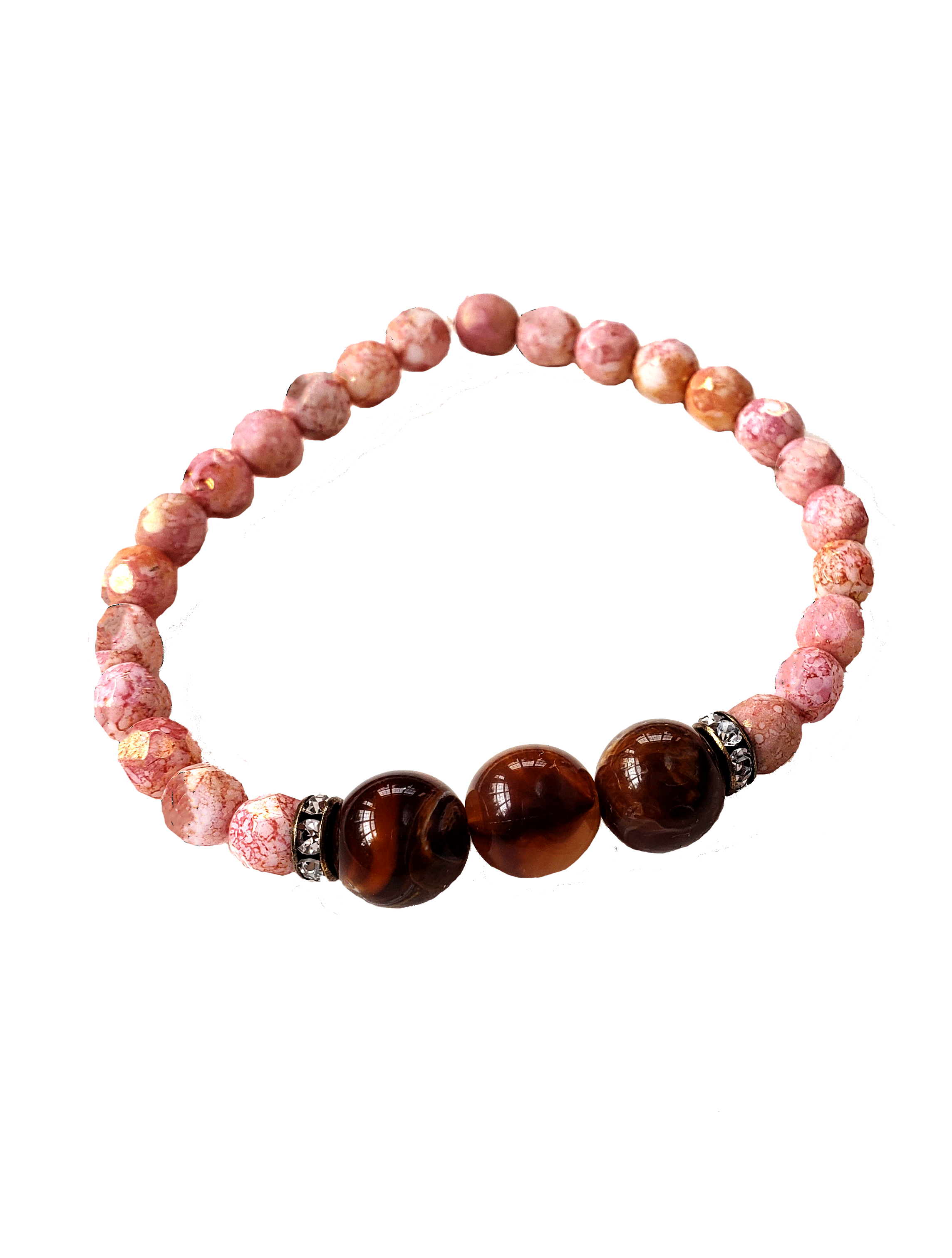 Pamplemousse Collection - Handmade Beaded Bracelets (choose 1)