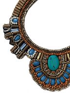 Hippie Shake Beaded Bib Necklace