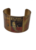 Vintage Ads Cuff Bracelet