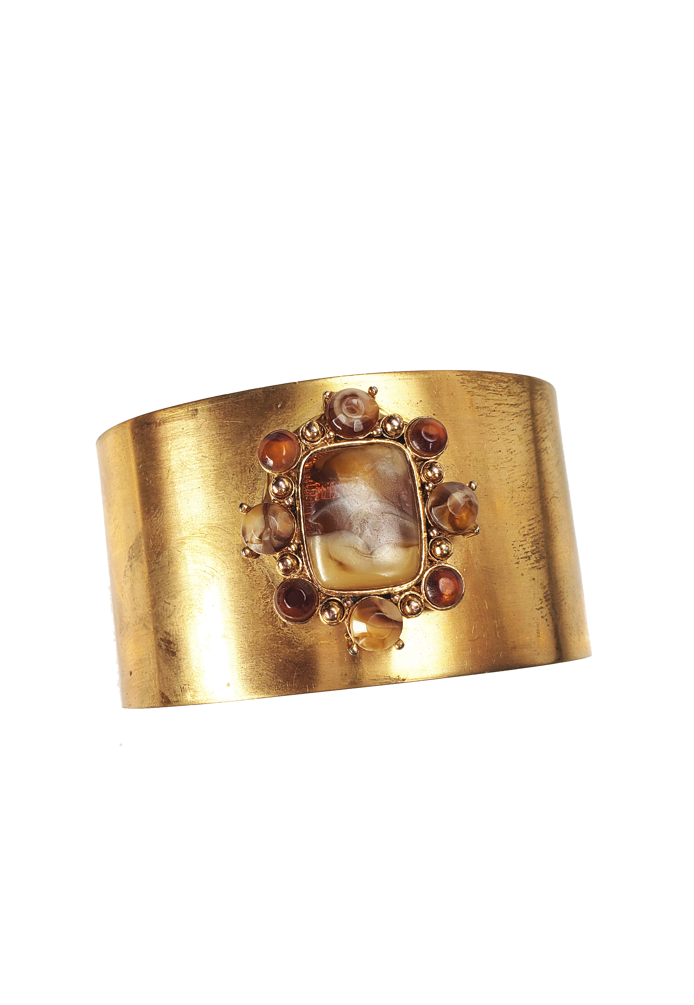 Chalcedony Cuff Bracelet (Only 1)