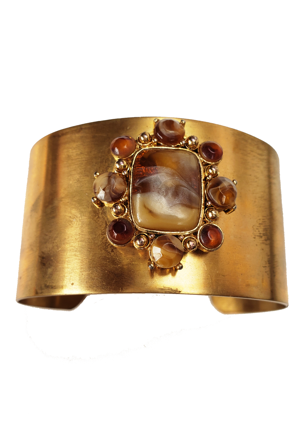 Chalcedony Cuff Bracelet (Only 1)