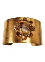 Chalcedony Cuff Bracelet (Only 1)