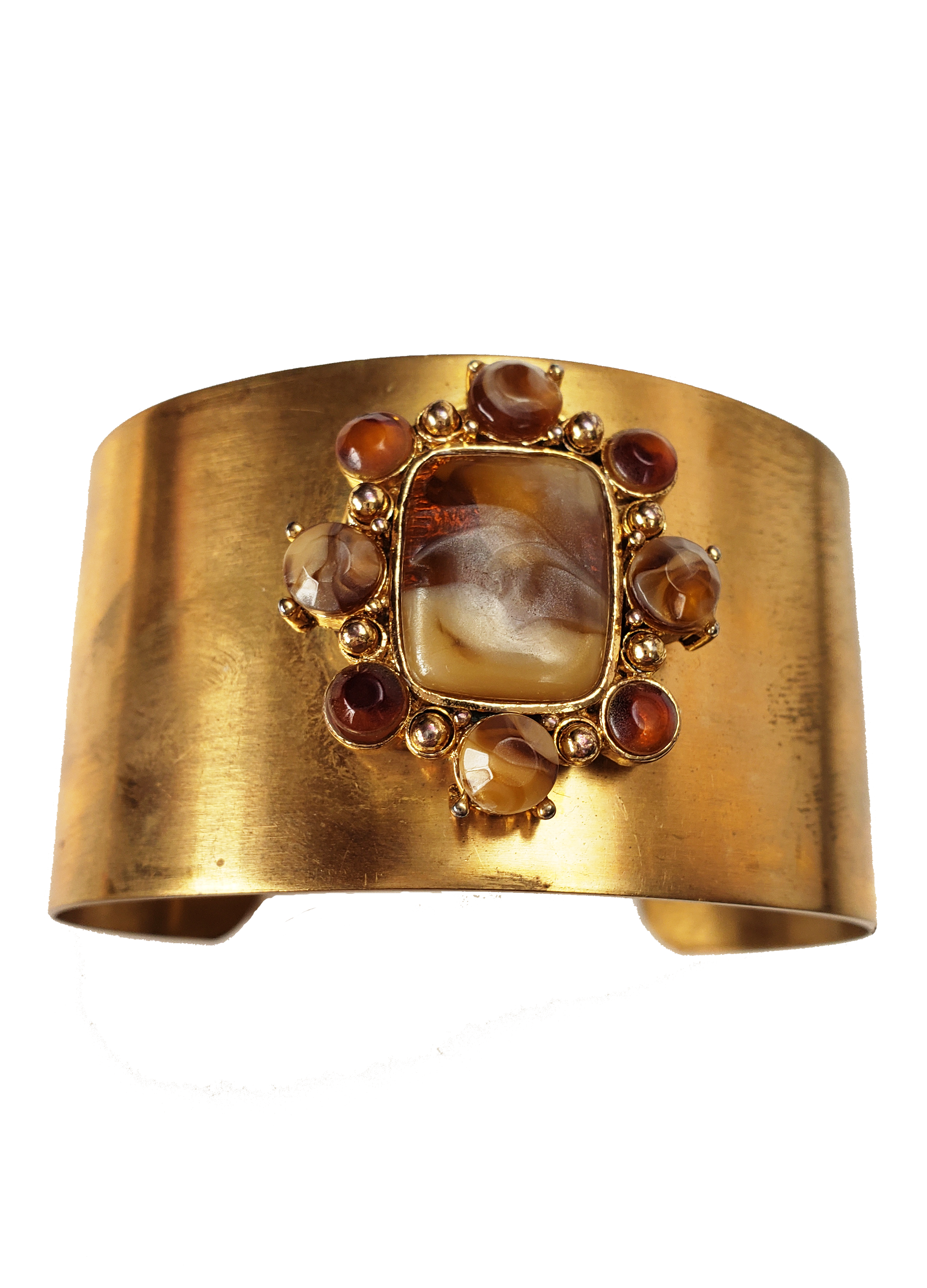 Chalcedony Cuff Bracelet (Only 1)