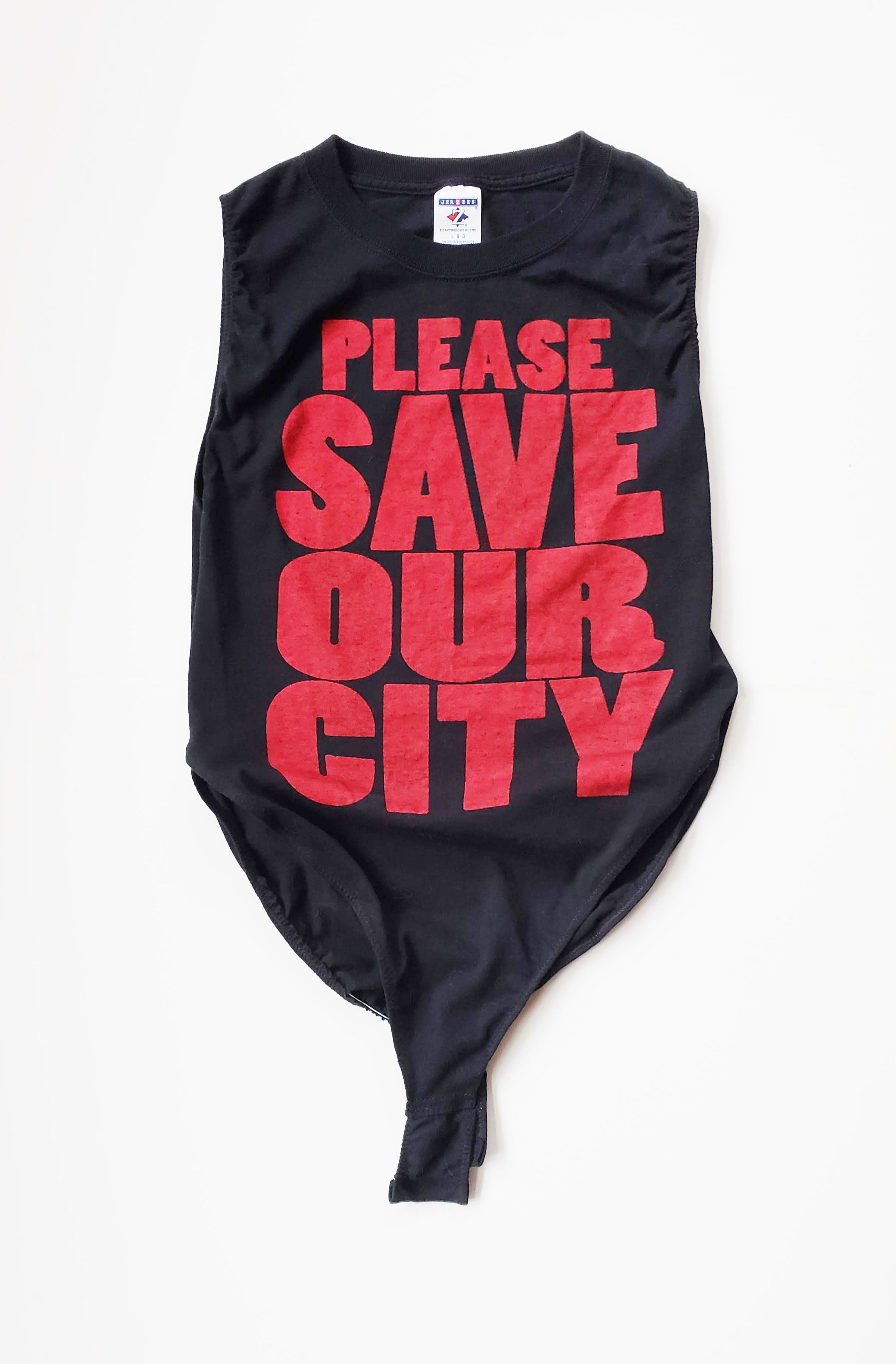 Altered Save Our City T-shirt Recon Bodysuit