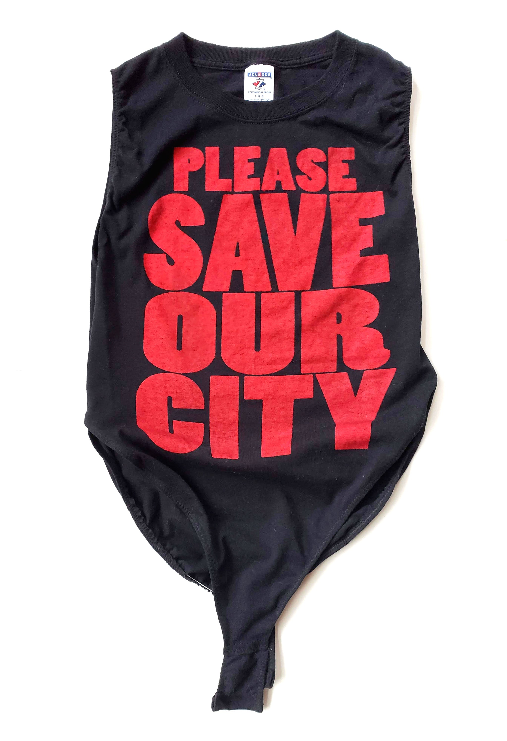 Altered Save Our City T-shirt Recon Bodysuit