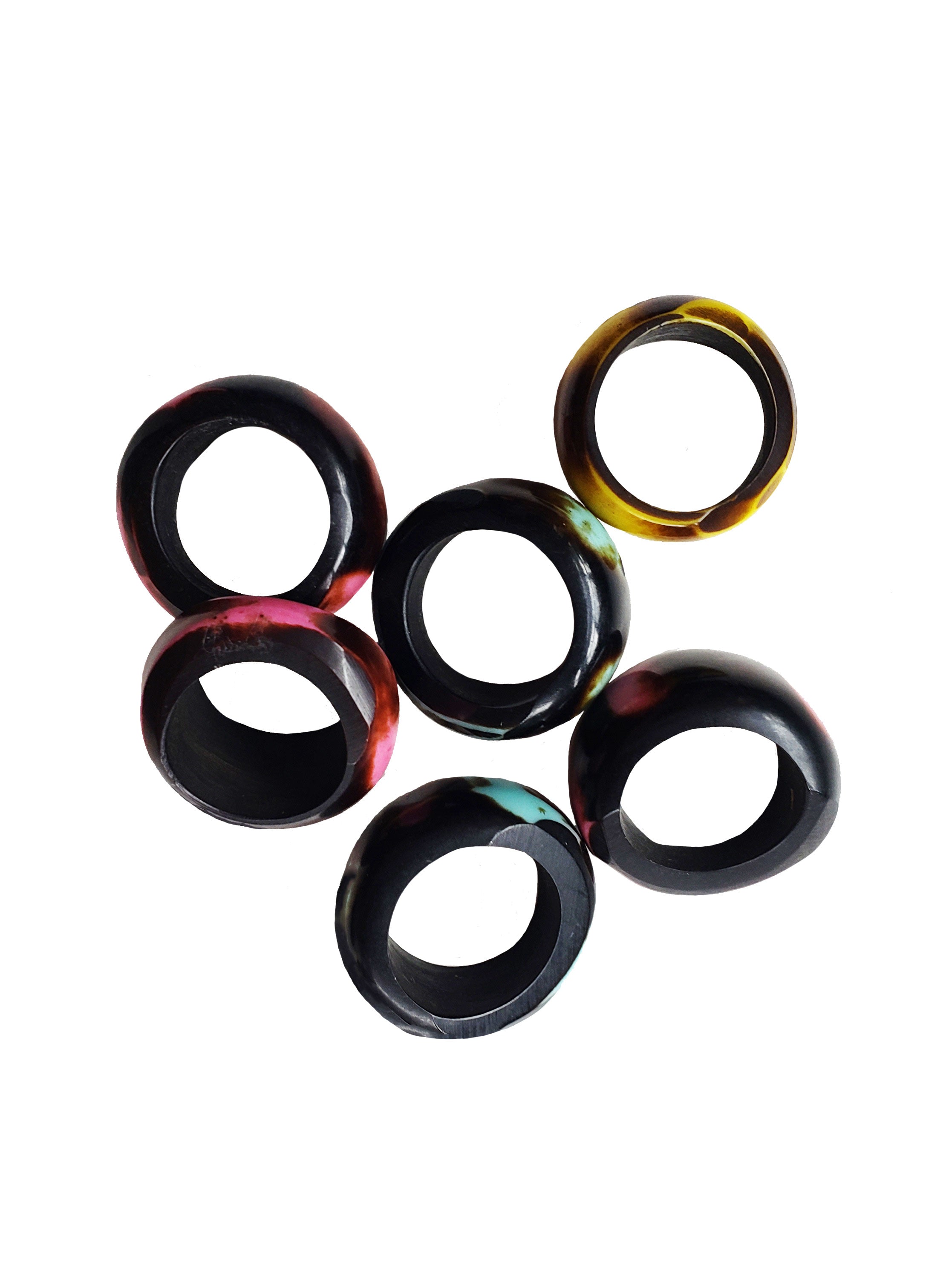 Shrivasta Wooden Carved Rings