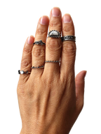 Moonrise Ring Set