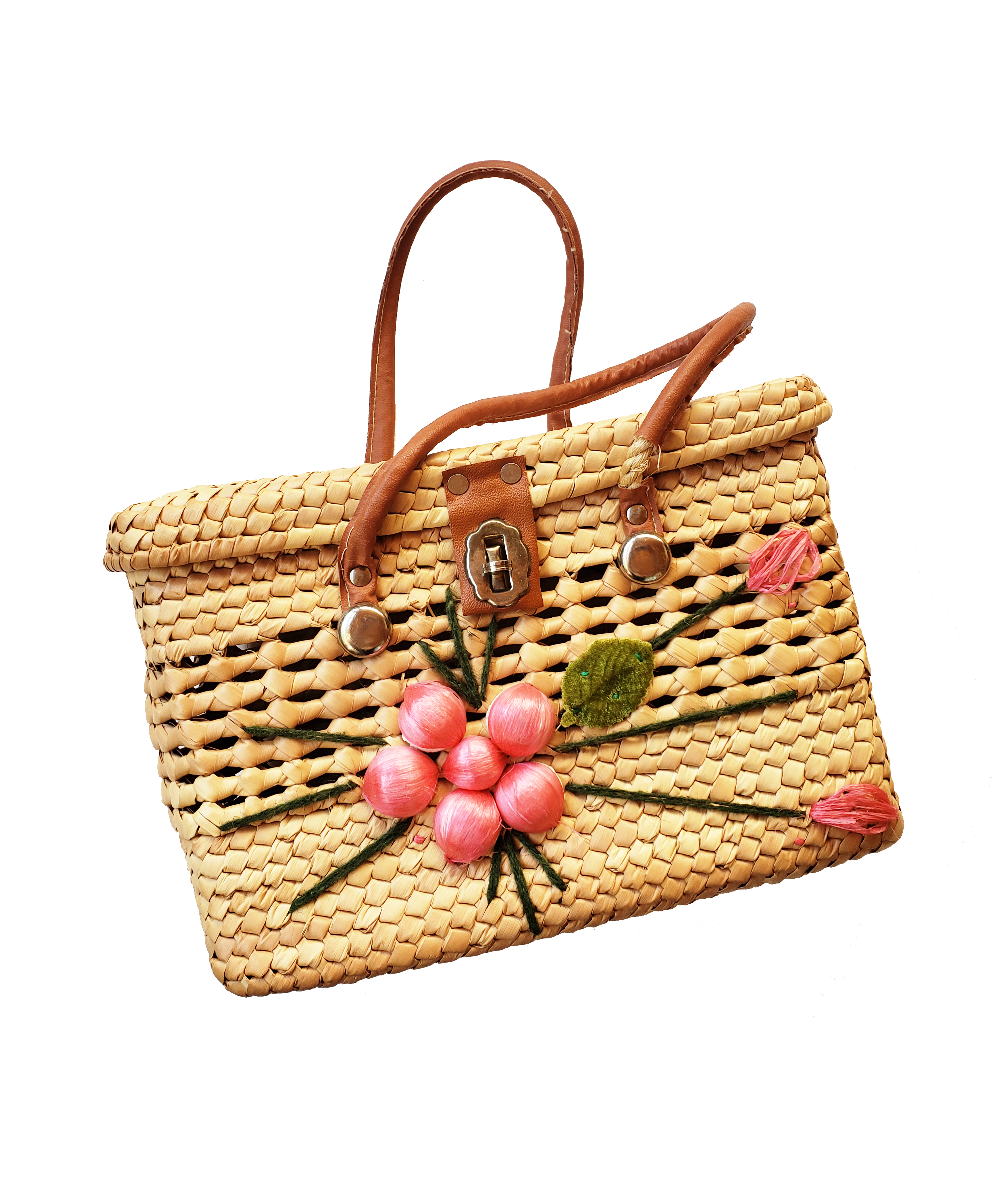 Summer's Day Wicker Handbag (Only 1)
