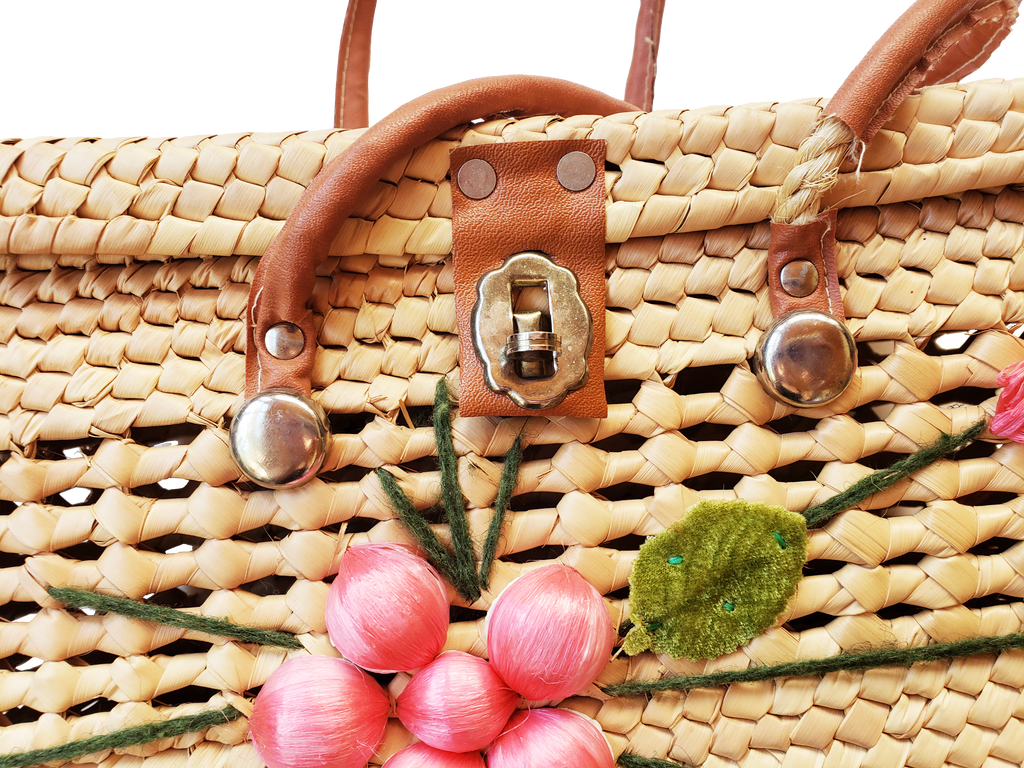 Summer's Day Wicker Handbag (Only 1)