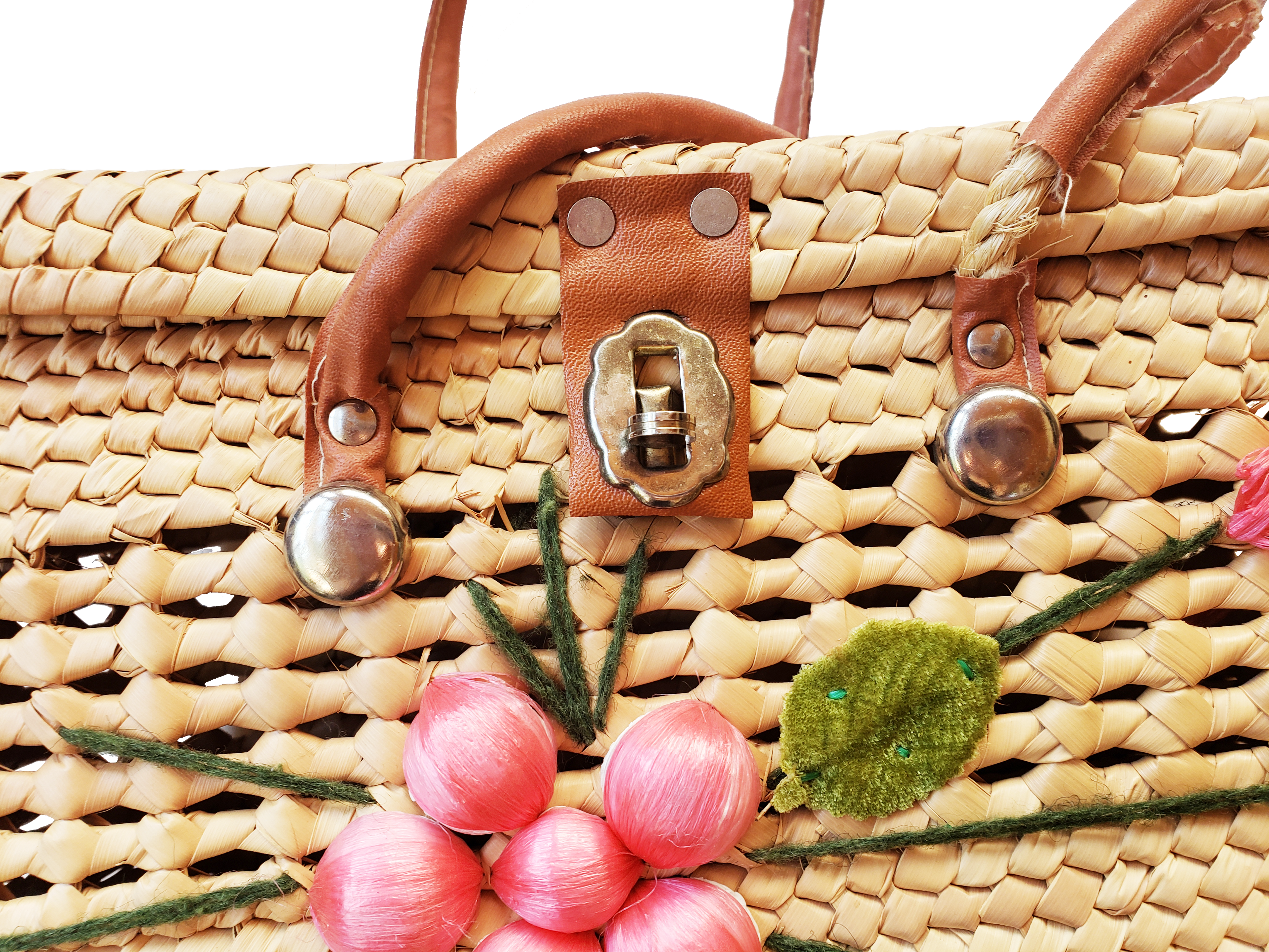 Summer's Day Wicker Handbag (Only 1)