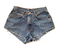 Mid Rise Lucky Jeans Distressed Denim Shorts - Size 10 (Only 1)
