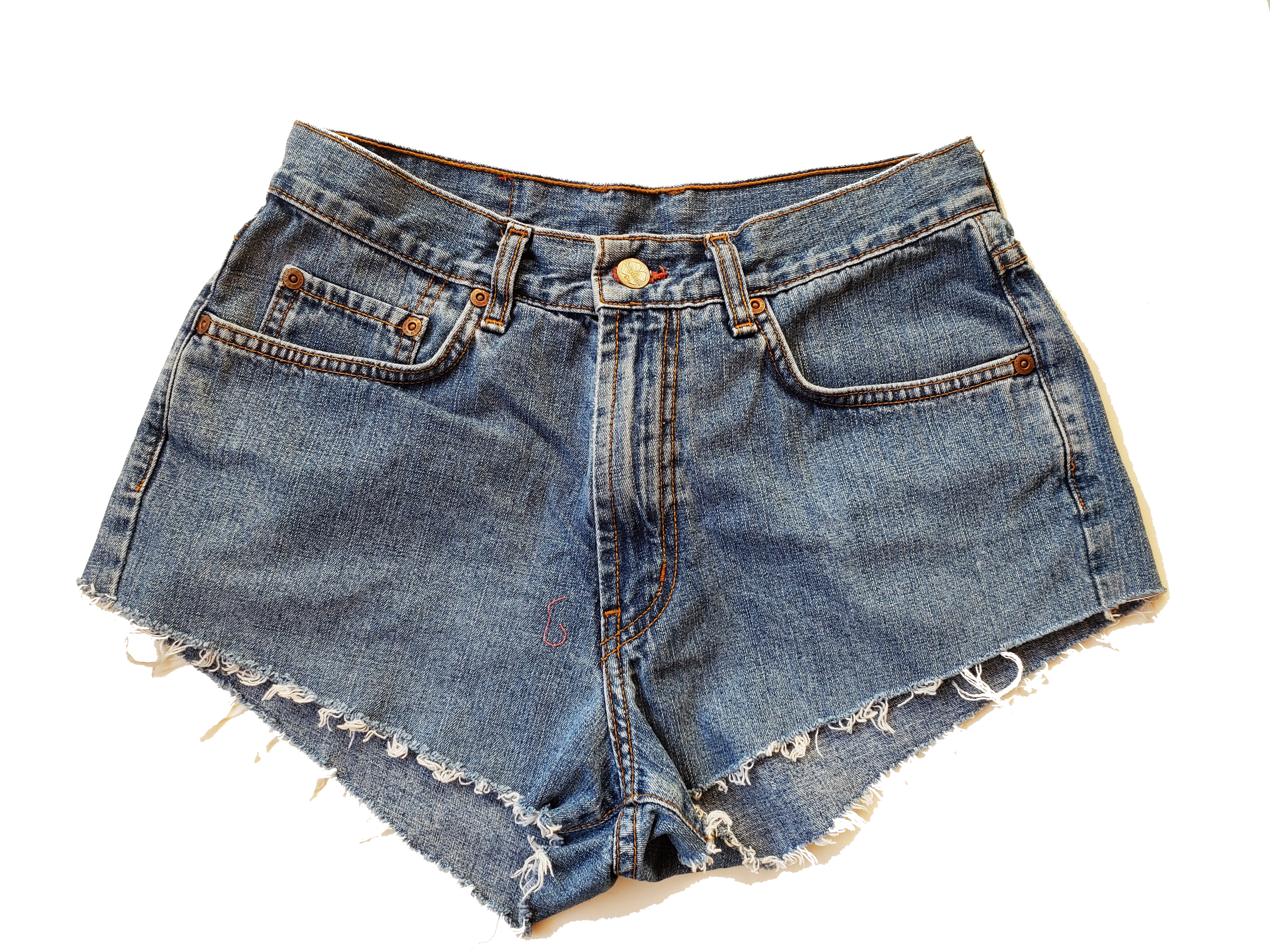 Mid Rise Lucky Jeans Distressed Denim Shorts - Size 10 (Only 1)