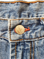 Mid Rise Lucky Jeans Distressed Denim Shorts - Size 10 (Only 1)