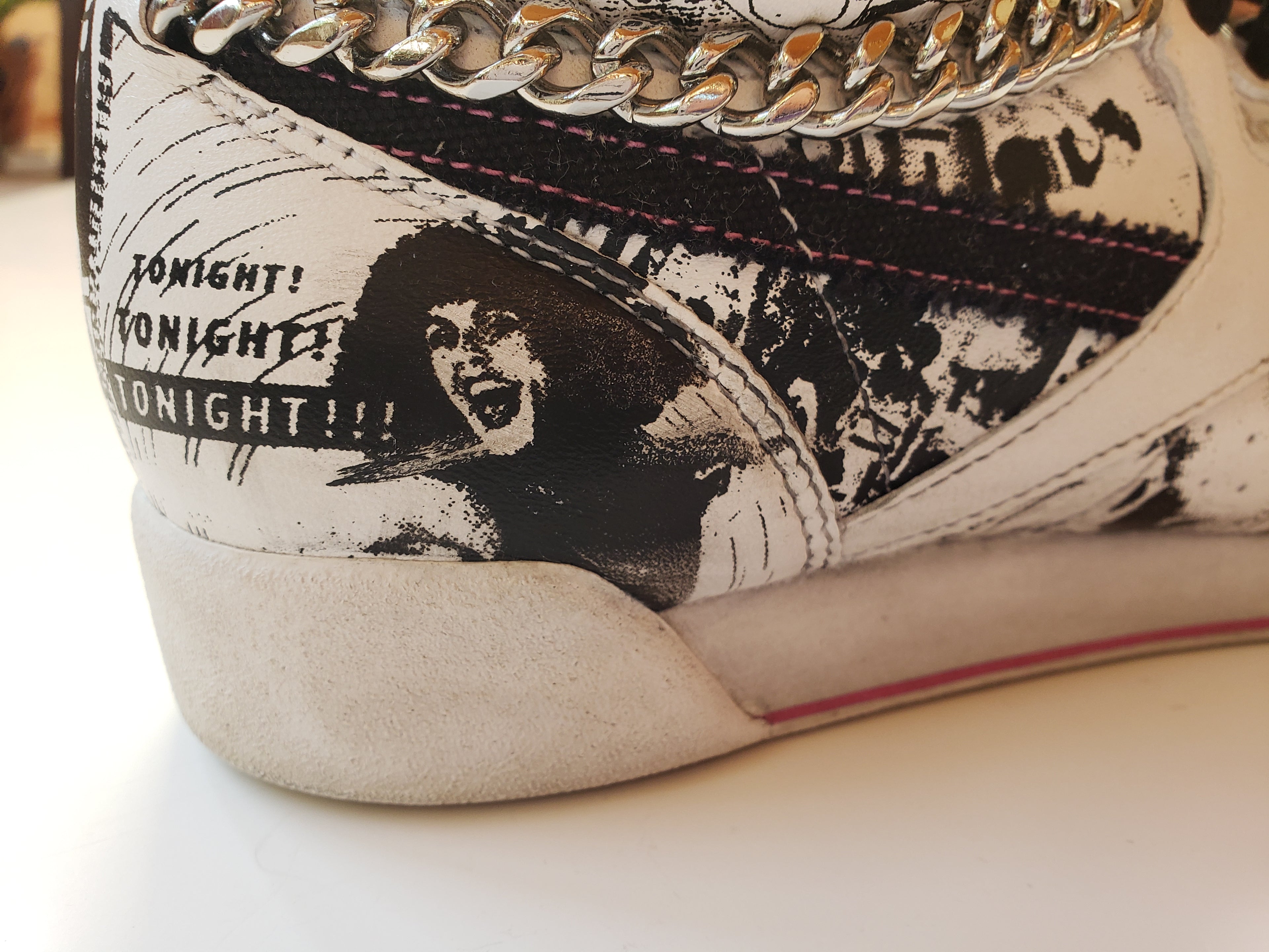 Rare: 2008 Reebok Freestyle Music Evolution - Punk Rock/Hip Hop Fusion High-tops