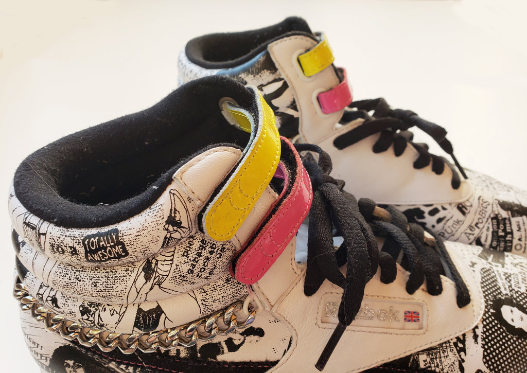 Rare: 2008 Reebok Freestyle Music Evolution - Punk Rock/Hip Hop Fusion High-tops