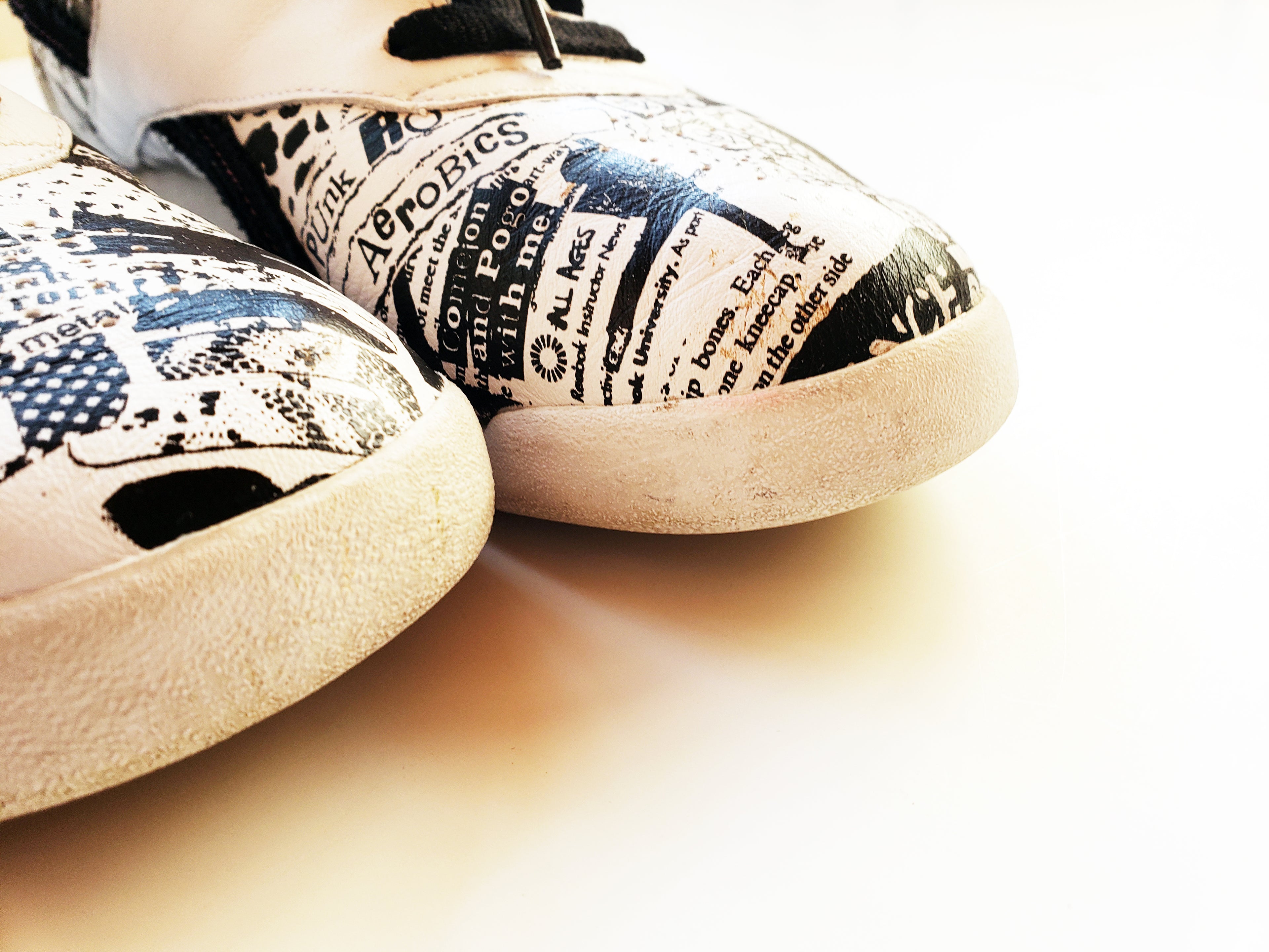 Rare: 2008 Reebok Freestyle Music Evolution - Punk Rock/Hip Hop Fusion High-tops