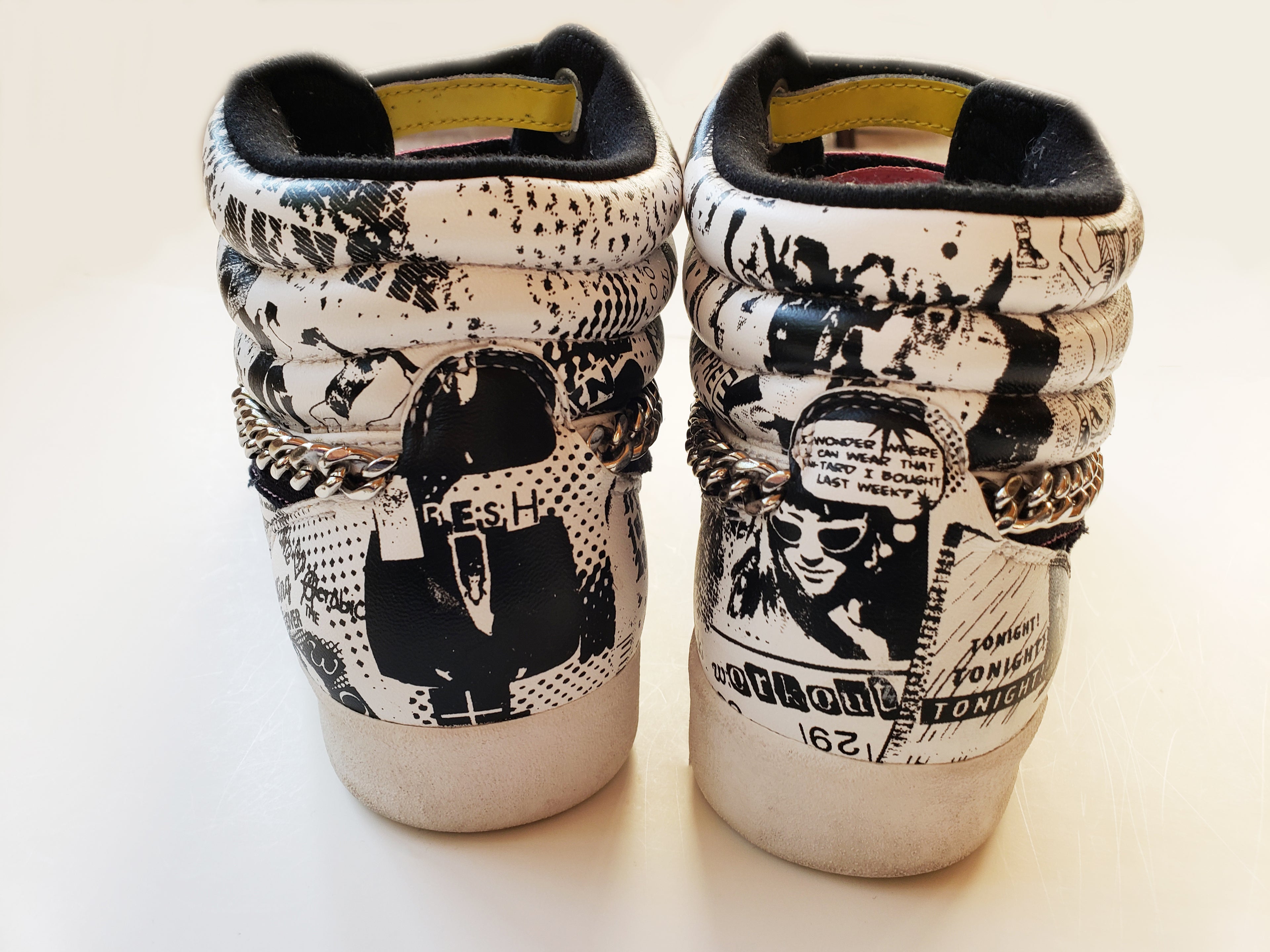 Rare: 2008 Reebok Freestyle Music Evolution - Punk Rock/Hip Hop Fusion High-tops